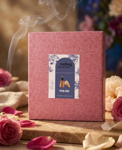 Encens en cône rose écologique, parfum vanille et jasmin, biologique, naturel, longue durée, pour aromathérapie à domicile, spa, yoga, brûleurs - Product Image 1
