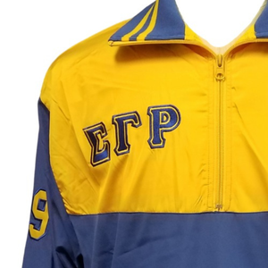 เสื้อแจ็คเก็ตแทร็ค Sigma Gamma Rho แบบสั่งทำพิเศษสำหรับผู้หญิง ซิปเต็มตัว ชุดกีฬาปักลายตัวอักษรกรีก ชุดลำลองผ้าฝ้ายสำเร็จรูป - Product Image 3