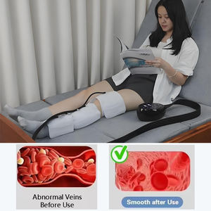 Masseur <span class=keywords><strong>de</strong></span> jambes à compression d'air rechargeable 6000 mAh à longue autonomie, pompe <span class=keywords><strong>de</strong></span> prévention DVT pour la récupération sportive - Product Image 5