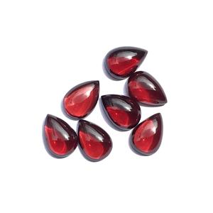 Calibré 3x5mm Naturel Rouge Grenat Pierre Poire Lisse Cabochon Pierre Précieuse Lâche pour la Fabrication de Bijoux Par Vivaaz Gems IGI Certifié - Product Image 6