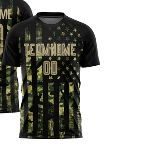 Maillot de football personnalisé pour hommes, à manches courtes, respirant, à séchage rapide, vêtements de sport athlétiques pour clubs, équipes et entraînements - Product Image 3
