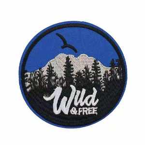 En gros, Patchs brodés personnalisés amusants, thermocollants, avec citations, badges en tissu brodés 3D pour chapeaux, sacs à dos, sacs, vestes, OEM - Product Image 6