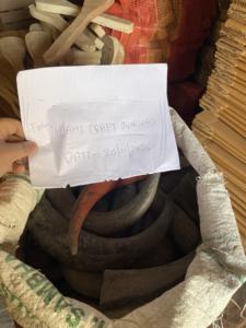 Punta de Cuerno de Búfalo Natural Ecológica, Color Negro Rústico, para Navidad y Año Nuevo Chino - Product Image 3