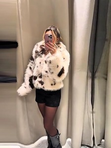 Contemporary <b>Faux</b> Fur Bomber Jacket Trendy Streetwear Ladies Long Hair <b>Sheepskin</b> <b>Coat</b> Luxury Warm Winter Outerwear Womens <b>Coat</b> - Product Image 2