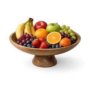 Tabla de Cortar Redonda de Madera de Mango KHATI HOUSE |   Utensilio de Cocina y Comedor Grande, Duradero y Ecológico - Product Image 1