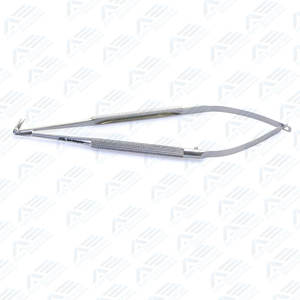 Micro-ciseaux 6,5 pouces (16,5 cm) à manche rond en acier inoxydable, ciseaux Potts à lames micro-fines en V, fabriqués en acier inoxydable - Product Image 6