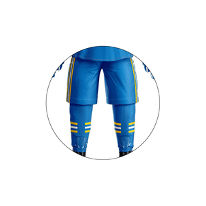Ensemble d'uniformes de hockey sur glace personnalisés, vêtements d'équipe professionnels, tissu respirant durable haute performance pour le jeu - Product Image 5