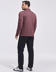 Pull léger à col zippé pour homme - Product Image 5