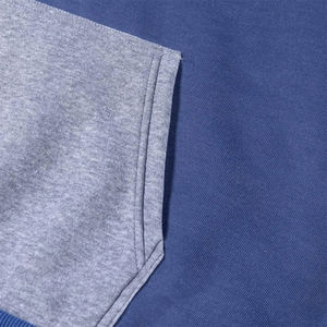 Latest Design Best Quality Men's Hooded Athletic Tracksuit Casual 2 Pieces Color Block Hoodies and Sweatpants <b>Set</b> - Product Image 6