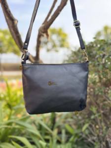 Bolso de cuero de piel de vaca de diseñador bohemio de lujo, elegante Bolso multiusos, cierre de cremallera, gran oferta, hermoso patrón de caramelo - Product Image 4