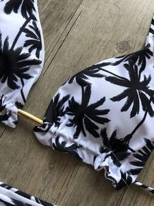 Conjunto de bikini sexy OEM personalizado de color sólido, traje de baño de dos piezas para mujer, traje de baño triangular con tanga, traje de baño brasileño, biquinis. - Product Image 2