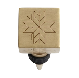 Bouchon de bouteille de vin durable, sur mesure, décoration de mariage, bouchon de vin doré, forme unique - Product Image 5