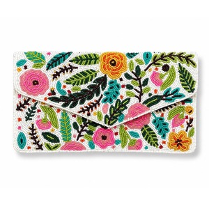 Pochette en verre perlé de qualité supérieure pour femme, sac à main de soirée élégant pour mariage, fête et événements, en vente - Product Image 6