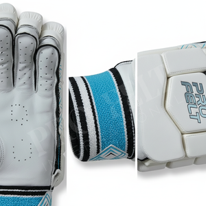 Customized Logo Cricket Batting <b>Gloves</b> Protective PU Foam Padding Leather Palm for Comfort & Grip Professional Level Cricket - Product Image 4