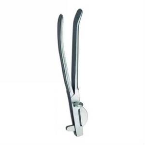 Pince émasculatrice vétérinaire personnalisée en acier inoxydable (EP 03) - Durable et réutilisable pour chevaux, chèvres, bovins, moutons (norme Hausmann) - Product Image 1
