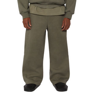 ผู้ผลิตกางเกงวอร์มขายาวผ้าฟลีซเอวยางยืดสำหรับผู้ชาย กางเกงจ็อกเกอร์ทรงหลวมผ้าฝ้าย รับผลิตตามแบบ OEM จากโรงงานโดยตรง - Product Image 1