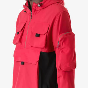 Chaqueta Cortavientos Deportiva de Invierno para Hombre, Personalizada, Ligera, con Capucha y Cremallera, OEM, Impermeable, de Secado Rápido, para Correr y Entrenar - Product Image 3