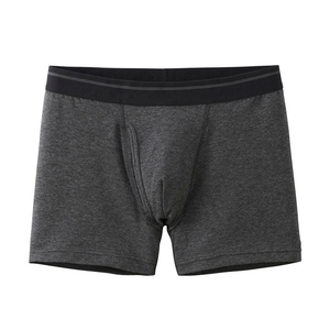 Calzoncillos bóxer de punto para hombre, de cintura media, sin costuras, de secado rápido, transpirables y lavables a máquina. - Product Image 3