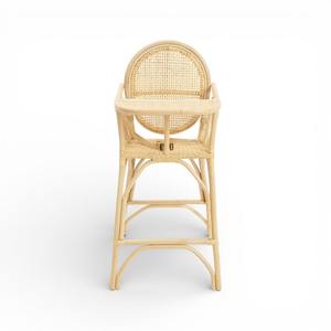 Chaises d'alimentation en rotin pour bébés et petits enfants, faites à la main, sur mesure, acceptées, vente en gros - Product Image 3