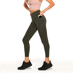 High Quality Women <b>Leggings</b> <b>Flared</b> Yoga Pants for Fitness Workout High Waist Stretch Sportswear Supplier - Product Image 2