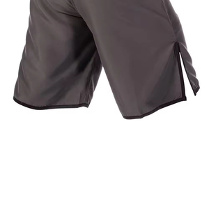 Short de boxe personnalisé, prix d'usine, tissu polyester/nylon 180g, imprimé par sublimation, léger, séchage rapide, respirant pour hommes - Product Image 4