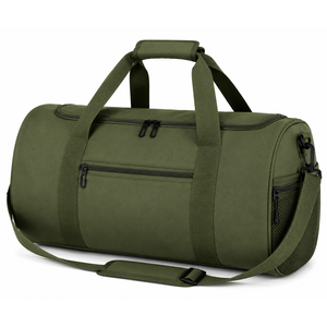 Bolsa Deportiva de Nailon Rosa de Color Sólido con Cierre de Cremallera, Compartimento para Zapatos, para Ejercicio y Fitness, Bolsas Deportivas Personalizadas - Product Image 2