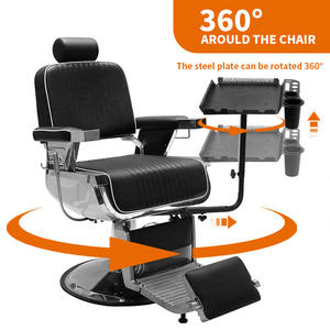 Bandeja Plegable y Desmontable de Acero Inoxidable para Silla de Barbería, con Función de Ajuste de Altura, para Muebles de Salón de Belleza - Product Image 6