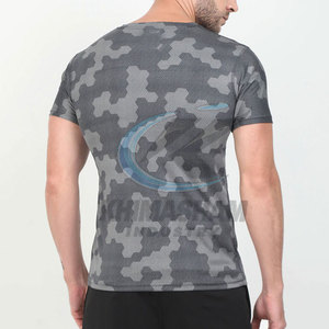 Camiseta de Hombre de Buena Calidad, Corte Holgado, Manga Regular, Última Llegada, Personalizable, Poliéster/Algodón, Transpirable, Ecológica, 220g - Product Image 4