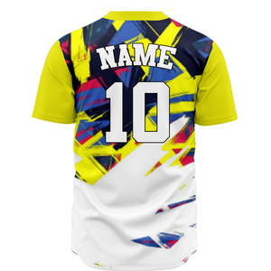 Maillot de baseball personnalisable pour homme, doux, respirant, anti-humidité, antibactérien, en polyester, chemise de baseball sur mesure - Product Image 2