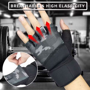 Guantes de Gimnasio de Neopreno de Alto Rendimiento con Cierre de Cordones para Entrenamiento Físico, Acondicionamiento Físico y Ejercicio en el Gimnasio - Product Image 5