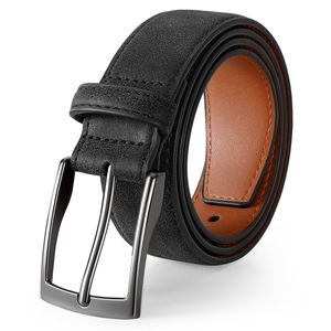 Ceinture décontractée pour homme avec boucle en alliage réglable et motif tendance en PU et plastique, directement du fabricant - Product Image 3