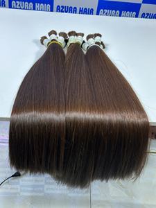 Bundles de cheveux en vrac haut de gamme droits teints couleur cheveux vietnamiens cuticules cheveux alignés - Product Image 5