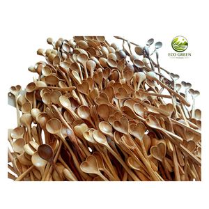 Juego de Cucharas de Madera Roja Hechas a Mano Directamente de Fábrica, Cucharas de Madera Personalizadas OEM ODM, Utensilios de Cocina Naturales, Venta al Por Mayor para Exportación - Product Image 3