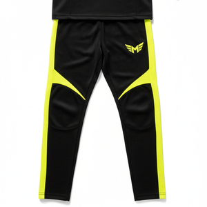 Conjunto deportivo de compresión para hombre de marca privada, ropa de gimnasio de corte ajustado, conjunto de 2 piezas, leggings y camiseta de manga larga para gimnasio - Product Image 3