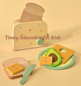 Juego de Juguete de Madera de Alta Calidad y Duradero para Jugar a la Tostadora, Ligero y a un Precio Accesible - Product Image 2
