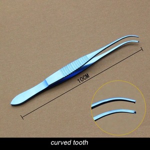 Pinzas Dentadas Manuales para Tejidos, con Punta Serrada, 1 Pieza - Product Image 6