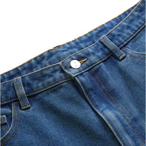 กางเกงยีนส์ขาสั้นแฟชั่นลำลองสำหรับฤดูร้อน ขายส่งจากโรงงานผู้ผลิตโดยตรง ราคาถูก รับผลิตจำนวนมาก แบรนด์ส่วนตัว โลโก้สั่งทำได้ - Product Image 5