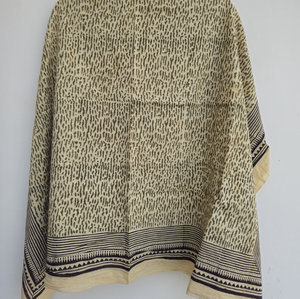 Wholesale Hand Block Bagru Printed <b>Sarong</b> Quick Dry Cotton <b>Sarong</b> Wrap Women Swimwear Pareo Beach Cover Up Elegant Floral Pareo - Product Image 2