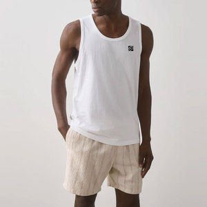 Ensemble short et débardeur de sport pour homme, léger, pour entraînement, fitness, course à pied, vêtements de sport athlétiques, fournisseur direct d'usine - Product Image 1