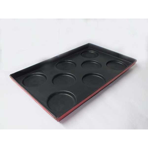Global Exporter Selling Best Quality Food Grade Non-Stick Coated Oven Safe and Washable Aluminized Steel Burger Bun <b>Tray</b> - Product Image 1