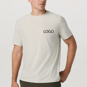 Camisetas de manga corta para hombre, diseño elegante para compradores al por mayor, con logotipo personalizable y material suave para mayor comodidad. - Product Image 1