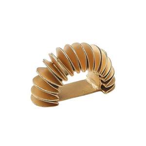 Juego de Anillos de Servilleta Metálicos Premium para Mesa de Boda, Crean una Presentación Sofisticada para Recepciones y Cenas Memorables - Product Image 1