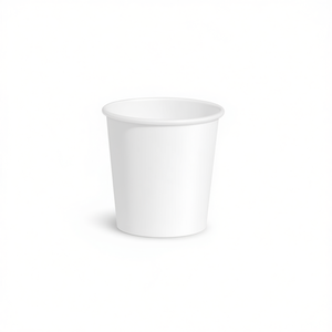 Gobelets en carton biodégradables à paroi simple, écologiques, jetables, Blanco VASO CARTON 30302, 100% papier - Product Image 2