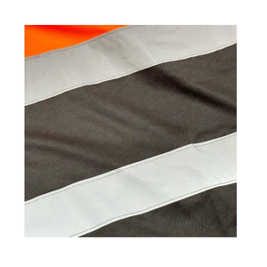 Polo de travail pour homme à manches courtes, bicolore, avec bandes réfléchissantes et logo personnalisé – Meilleure vente - Product Image 6
