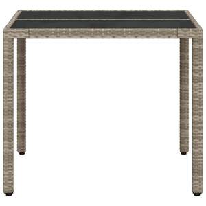 Ensemble de table de jardin gris clair pour 4 personnes, pour usage extérieur - Product Image 6