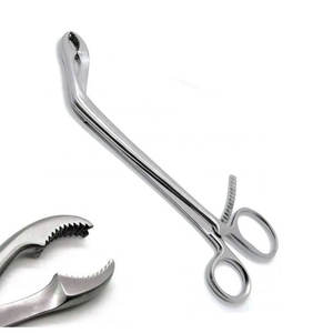 Pinzas de tejido Allis veterinarias de alta calidad de 14 cm, instrumento quirúrgico profesional, pinzas de cirugía animal de acero inoxidable - Product Image 4