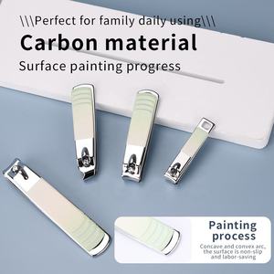 Ensemble de manucure et kits de toilettage vert menthe en acier inoxydable, outils de beauté avec étui en cuir, produits tendance par ANAAIF - Product Image 1