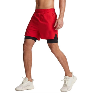 Pantalones Cortos Deportivos para Hombre de Alta Calidad, Spandex/Poliéster Oxford, Cintura Elástica Delantera, Color Sólido, Ropa Casual de Entrenamiento, Personalizada, Precio Bajo, Secado Rápido - Product Image 4