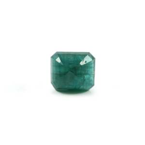 Natural Zambian Emerald 7.1 Carat Emerald Cut Loose Gemstone for Fine Jewelry - Product Image 2