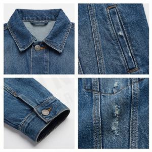 Votre propre style Bon fabricant, marque privée, vestes en jean/Veste en jean de qualité supérieure à prix réduit, très vendue pour hommes - Product Image 4